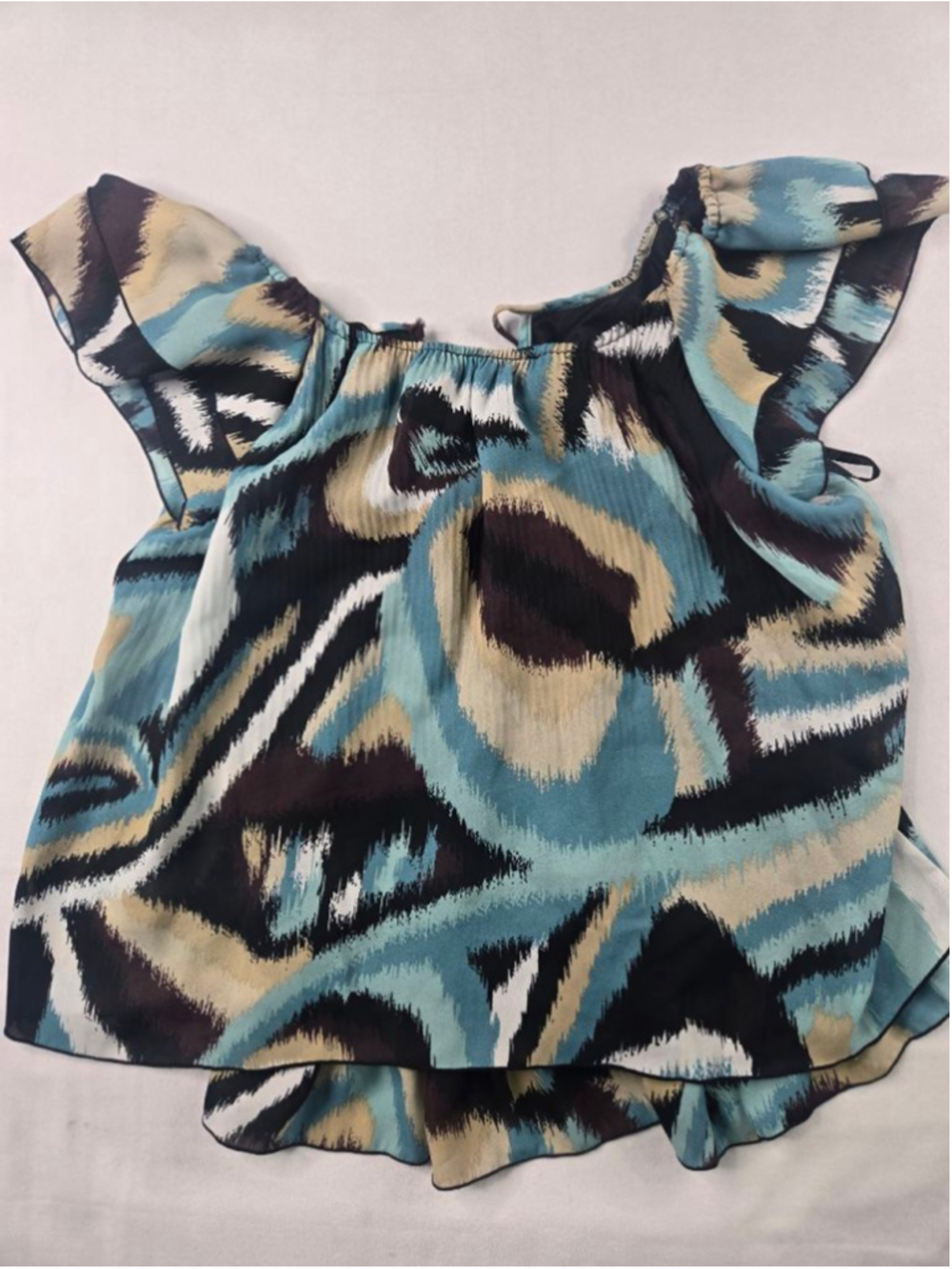 Cleo | Blue Pattern | Size Small - Picture 5 of 5